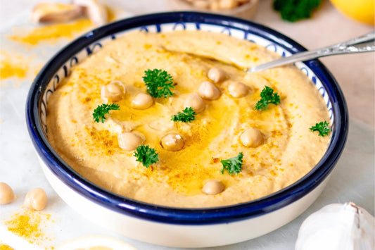 Hummus mit Curry – ein nährstoffreicher Dip!
