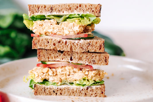 Gesundes Veganes Protein-Sandwich mit 24g Protein: Einfach & Köstlich