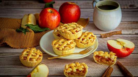 vegane apfelkuechlein mini apple pies rezept