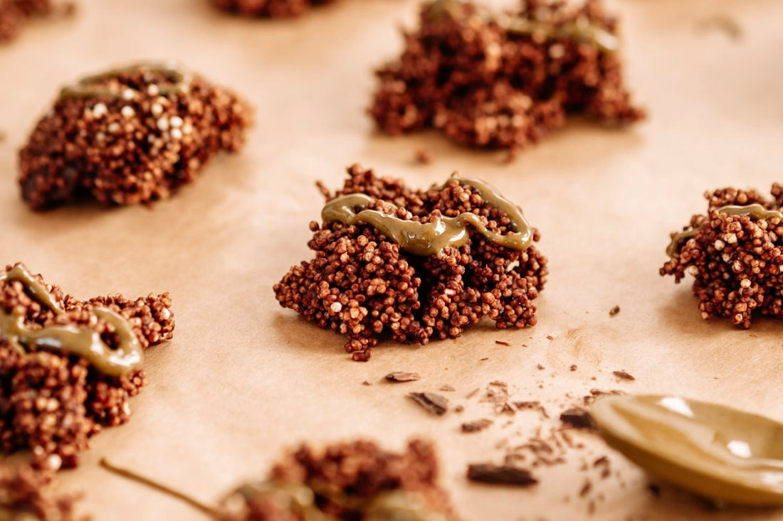 Gesunde Crispy Bites – aus Datteln und Amaranth