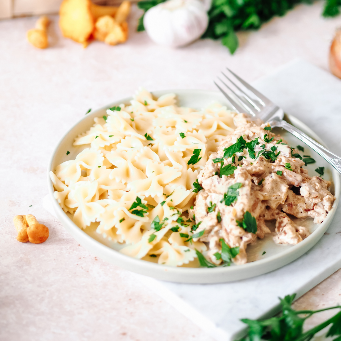 Veganes Geschnetzeltes: Ein einfaches und leckeres Rezept mit Soja