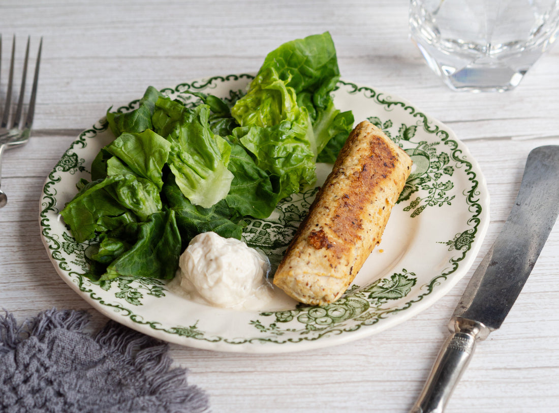 Einfache vegane Bratwurst aus Tofu – perfekt für Pfanne & Grill