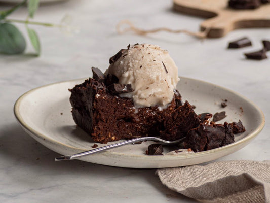 Vegane Süßkartoffel-Schoko-Brownies (ohne Industriezucker)