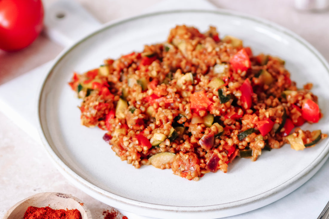 Vegane Buchweizen Pfanne: Ein Leckeres und Gesundes Rezept