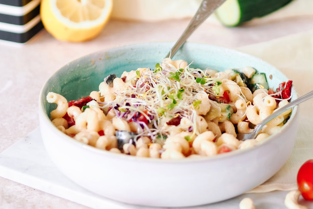 Gesunder Nudelsalat ohne Mayo: Entdecke unser Veganes Salat-Dressing ohne Öl